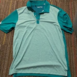 Adidas Turquoise Climachill Polo Shirt